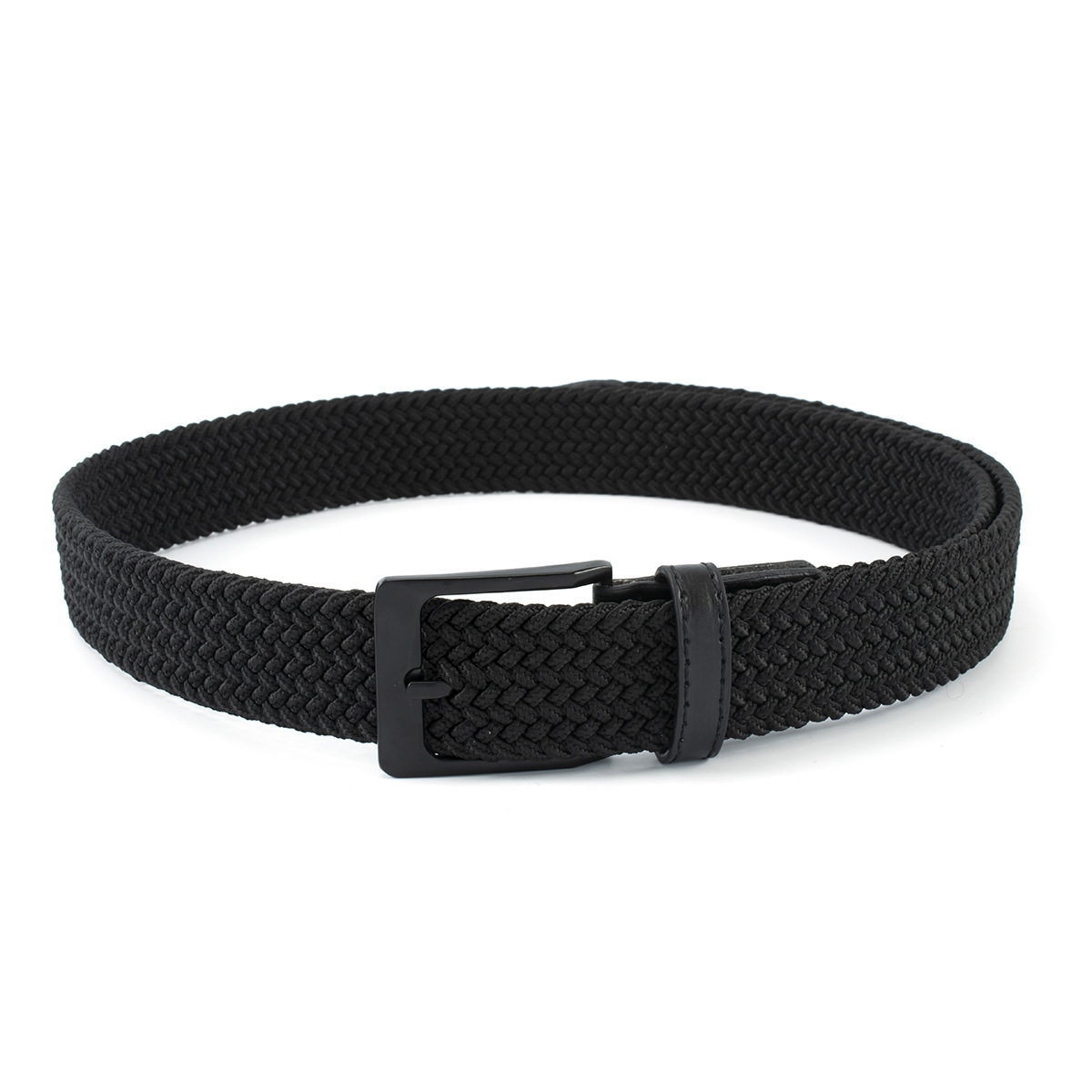 Ceinture de pantalon élastique respirante pour homme, ceinture décontractée en alliage, structure tissée