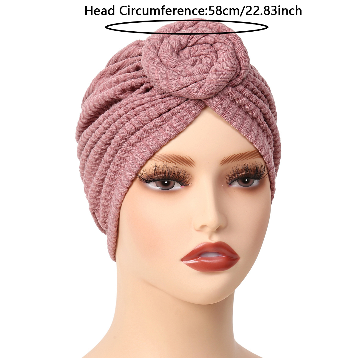 Nouvelle Collection 2026 : Turbans et Hijabs Tendance pour Femmes – Bonnets Musulmans Doux et Élastiques, Foulards Africains Respirants, Bonnets Chimio pour Femmes et Filles