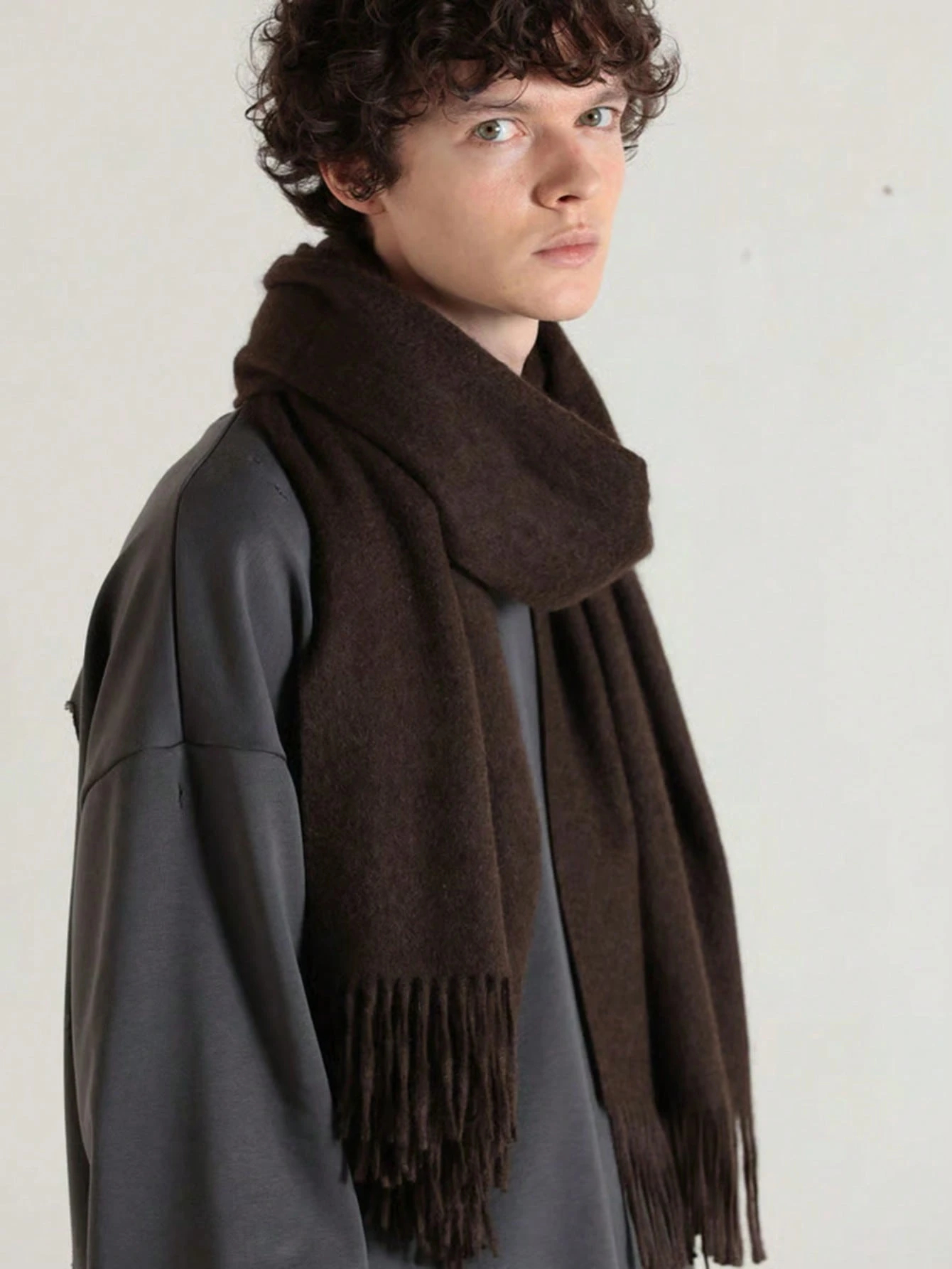 2025 nouveau hiver hommes châle foulards Wrap Design cachemire écharpe chaude mode Pashmina Poncho foulard Echarpe Bandana