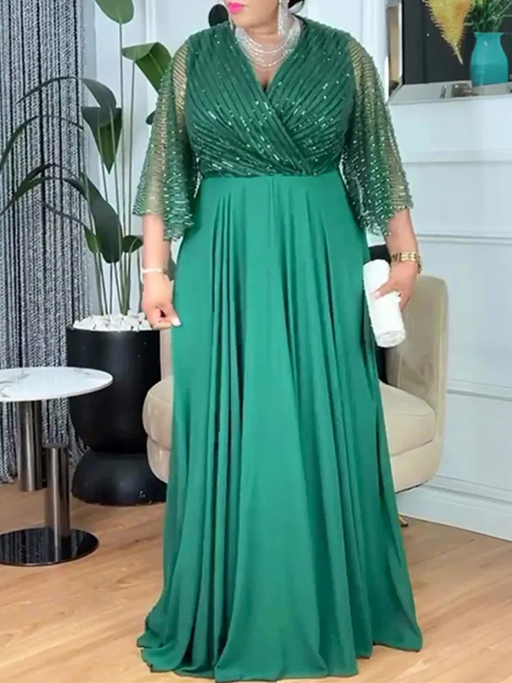 Robes de soirée africaines pour femmes Dashiki Ankara, vêtements à paillettes, robe de soirée de mariage élégante, turquie, musulmane, Maxi, caftans