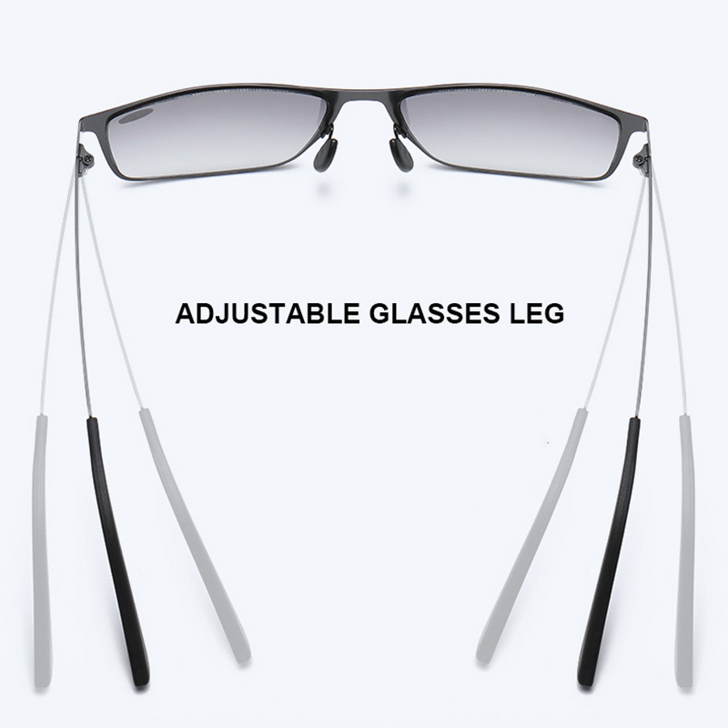 Femmes hommes mode lunettes de lecture bifocales multifonctionnel Vintage presbytie lunettes Protection UV lunettes de soleil nuances + 1.0 + 3.5