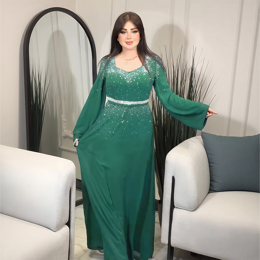 Abayas pour femmes, mode musulmane africaine de Dubaï, robe caftan marocain, robes de soirée, robe boubou en mousseline, djellaba femme