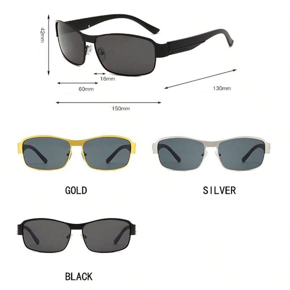 Lunettes de soleil pour hommes Vision de jour et de nuit conduite pêche polarisées Anti-UV tendance nuances pour hommes verre véritable Protection solaire Su