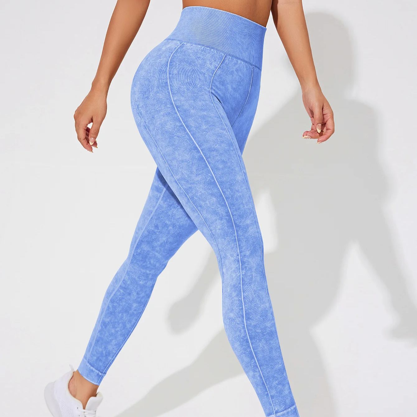 Femmes Vintage Leggings Gym Fitness athlétique entraînement élastique Leggins bon élastique pantalons de Yoga Push Up sport collants d'entraînement
