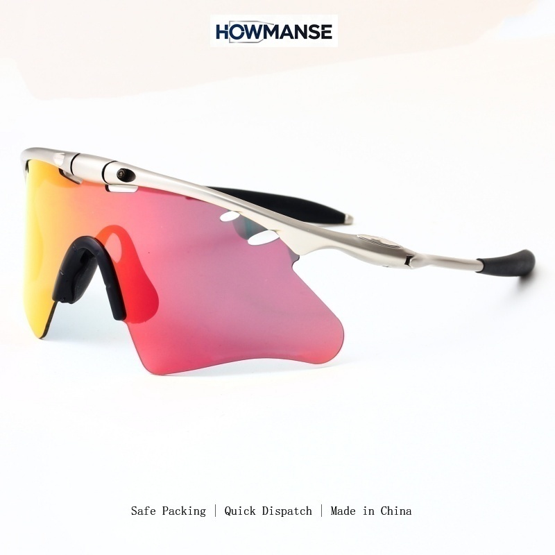 Lunettes de soleil polarisées, lunettes de sport en métal, lunettes de randonnée, lunettes de sécurité, lunettes de pêche pour homme et femme, lunettes de cyclisme