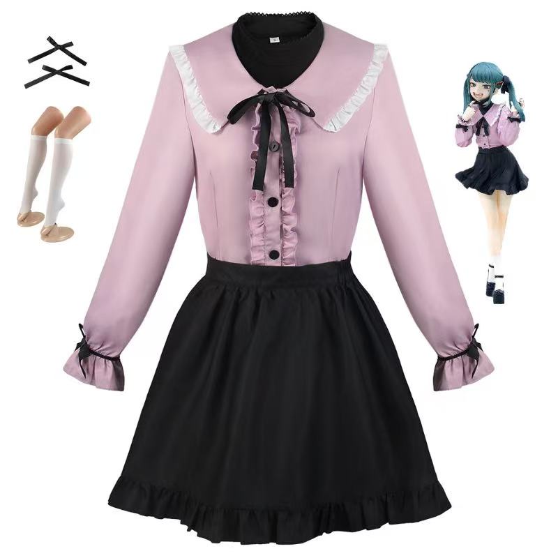 Costume de cosplay sur le thème des vampires, ensemble de costumes pour femmes sur le thème de l'anime