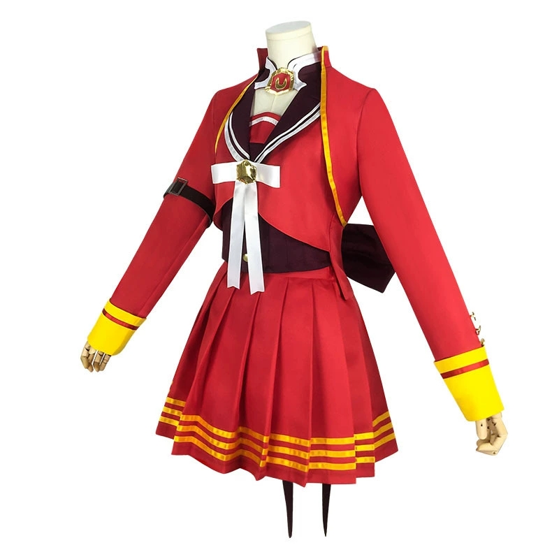 Costume de Cosplay Anime Maruzensky Uma musume, joli Derby Halloween pour femmes, uniforme rouge, déguisement, vêtements de spectacle sur scène