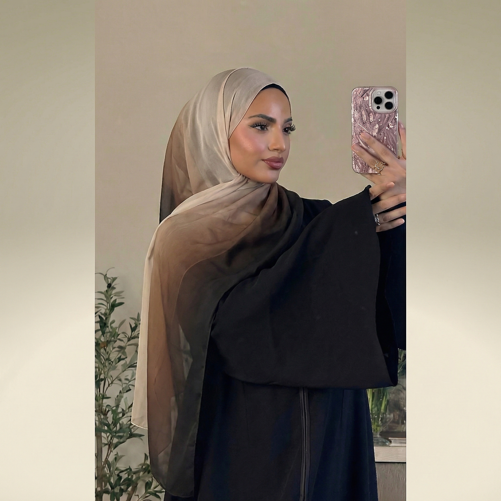 Foulard Hijab Femme Aquarelle Vintage Luxe Plage 180cm Long Bandana Bandeau Mouchoir Bohème Accessoires Musulmans 2026