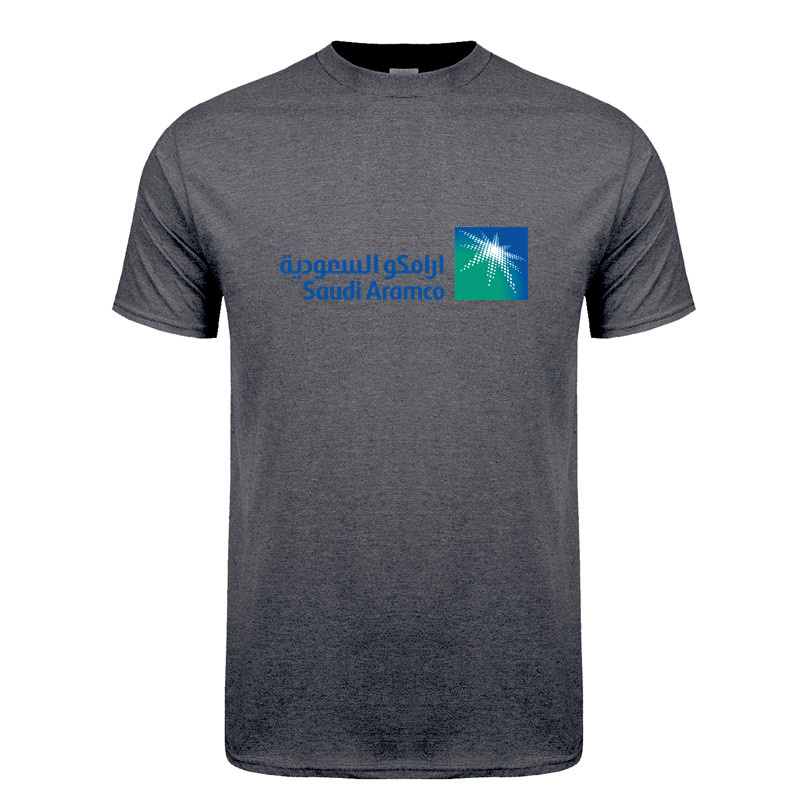 Saudi Aramco T Shirt Hommes Coton Économie À Manches Courtes Cadeau Unisexe Y-Tee Homme Vêtements LH-581