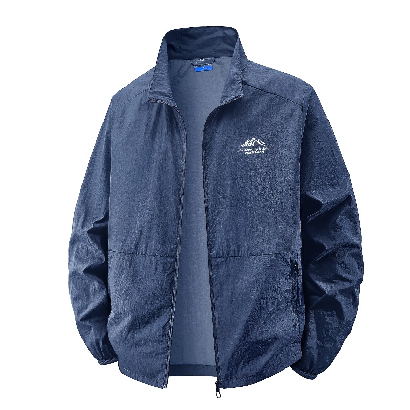 Vêtements de protection solaire pour hommes, coupe ample, résistants aux UV, confortables et respirants, à manches longues, pour l'été