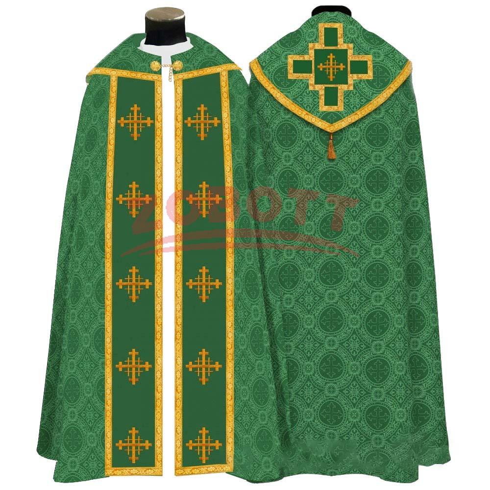 Cape unisexe pour vêtements catholiques d'église, Cape de prêtre, Chasuble de célébration, Robe de massage