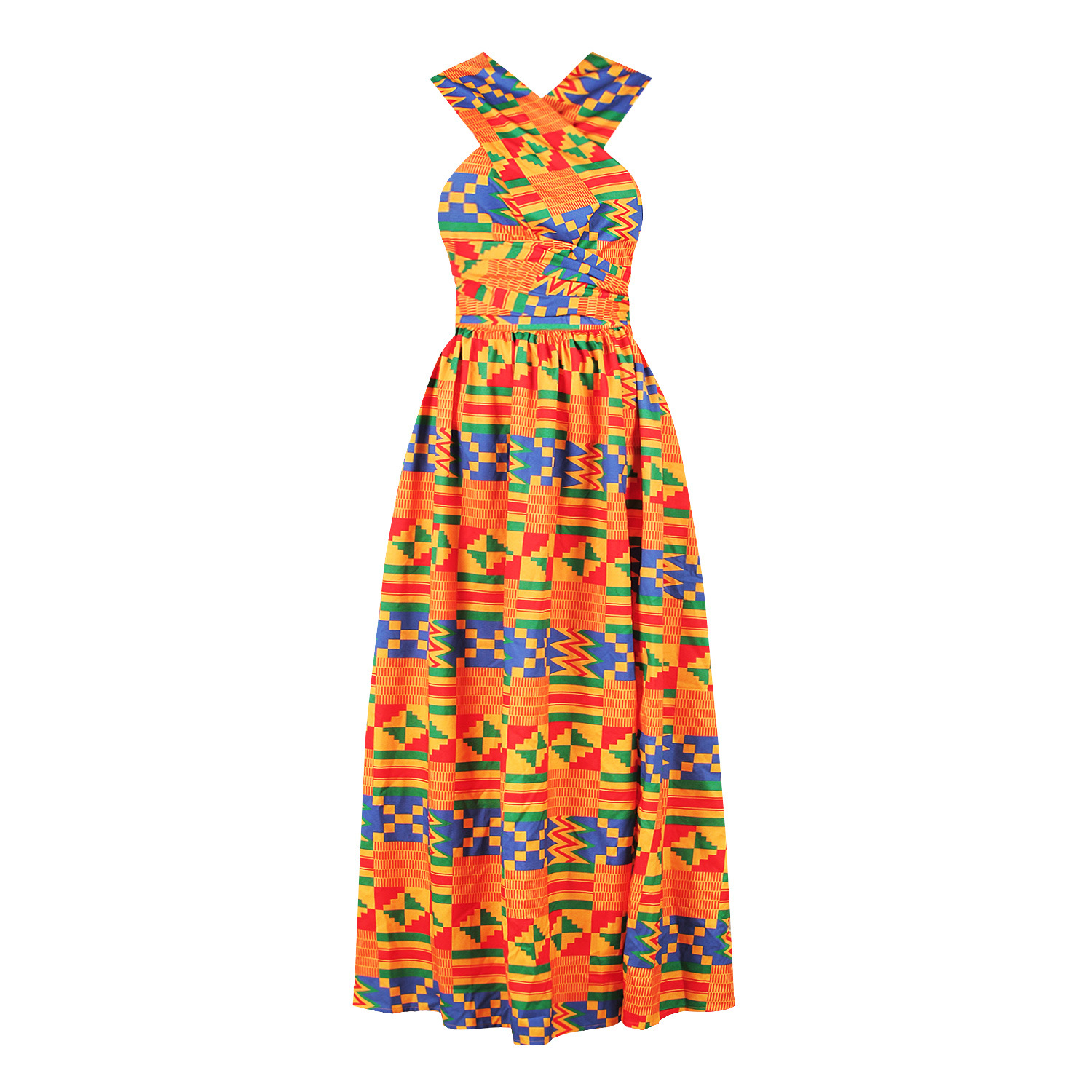 Robe longue décontractée à imprimé national africain pour femmes, robes de soirée vintage, mode féminine sexy, vêtements africains
