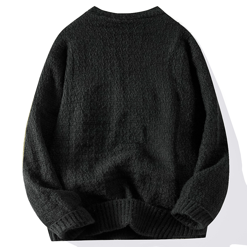Cardigan en tricot à boutons pour hommes, manteau de finition, Streetwear, sweat-shirt, col en V, pull à la mode, veste en tricot, chemise à manches longues
