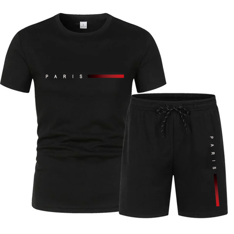 Nouvelles tendances : Ensemble de sport pour homme printemps/été, ensemble de course confortable et respirant en mesh, ensemble de fitness, vêtements d'entraînement