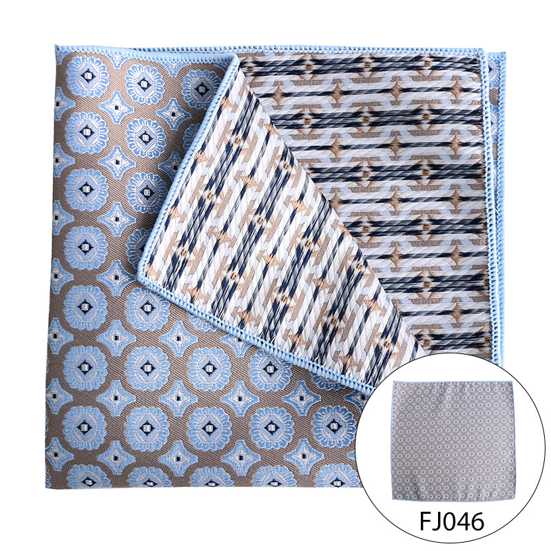 Mouchoir foulard en soie 1200 points haute densité hommes élégant rétro costume d'affaires écharpe de poche écharpe carrée mariage