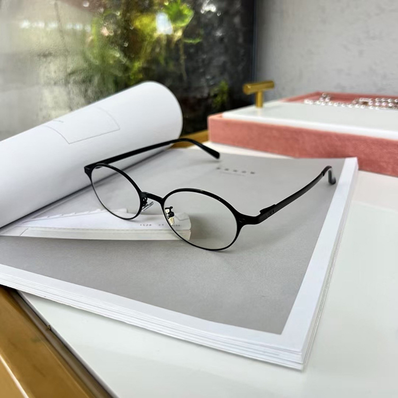 Nouvelles lunettes de myopie ovales pour hommes et femmes, monture en métal, lunettes de vue rondes -1.0 -2.5 -2.0 -1.5 -3.0