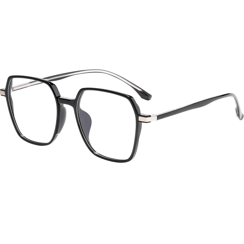 Lunettes optiques pour les hommes, lunettes masculines de pleine jante avec l'alliage de recette TR-90 le plastique de haute qualité, lumière superbe-réduction