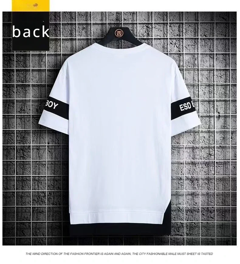 T-shirt marque hommes vêtements T-Shirts mode à manches courtes t-shirt Streetwear été col rond T-Shirts homme Sport vêtements de Sport Vintage