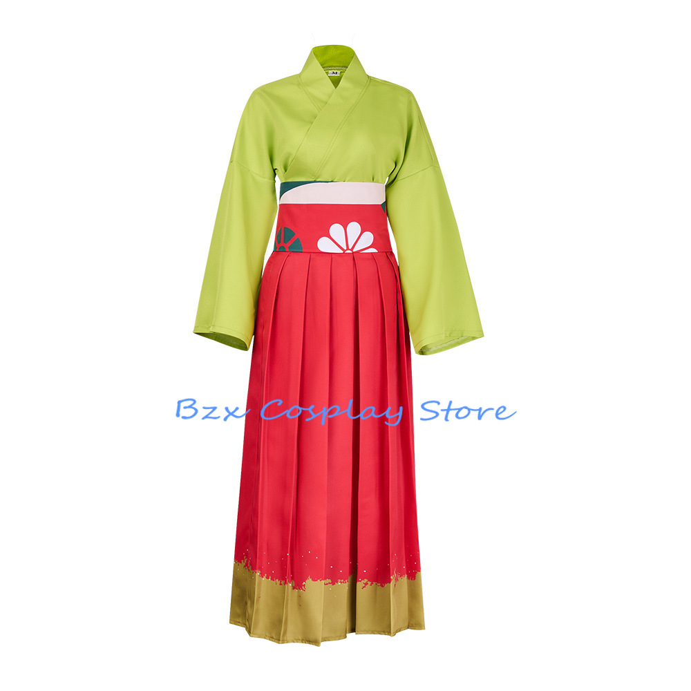 Ekick Anime Cosplay Costume pour femme, salle de sport Leader, uniforme Kimono, robe, ensemble de fête d'Halloween, 03