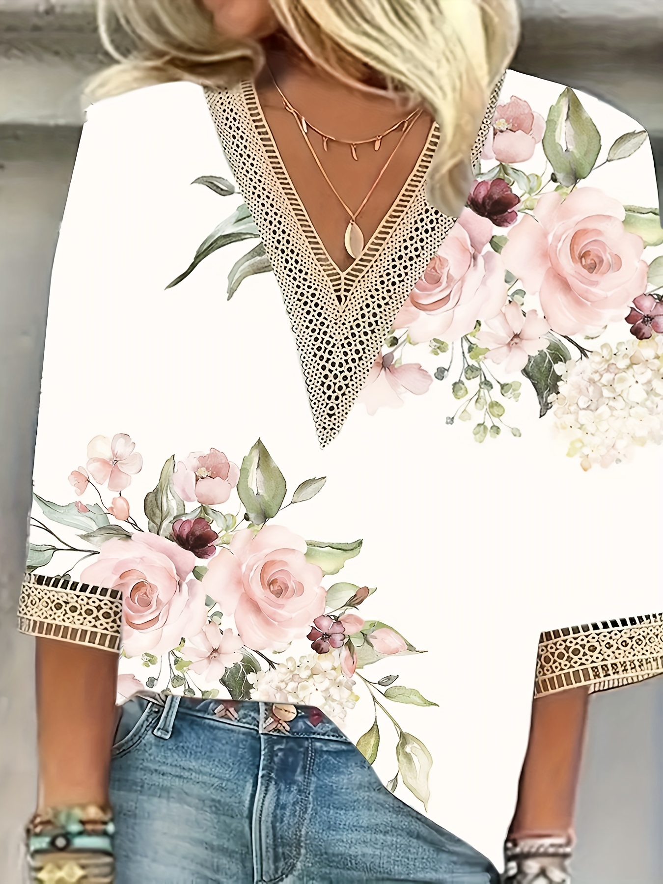Tempérament ample femme chemise mode blouse décontractée élégant à manches longues femme chemise vacances week-end haut