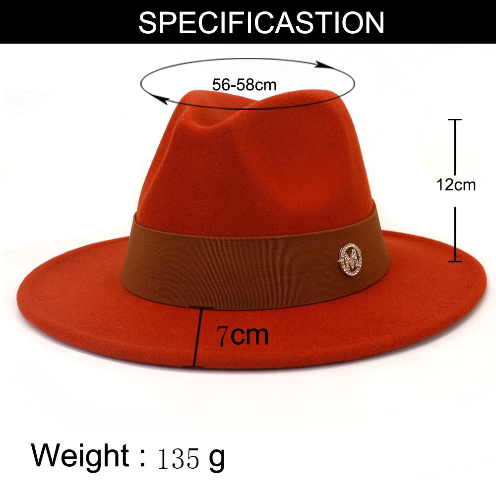 QBHAT – chapeaux Fedora pour hommes et femmes, avec ruban de café M, casquette de Jazz, solide, noir, blanc, vert, fête, robe d'église à large bord