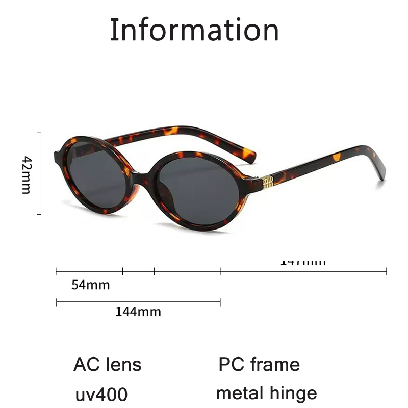 Lunettes de soleil ovales rétro vintage 2026 pour femmes et hommes, tendance, de marque de luxe, protection UV400, pour la conduite et la plage