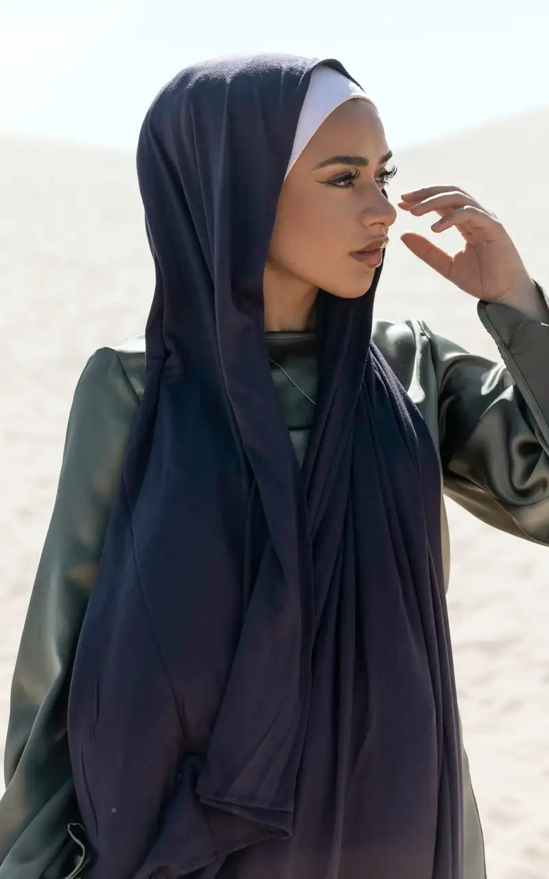 Grande taille Jersey Hijabs pour femme Turban coton mercerisé Hijab écharpe châle Turbans pour femmes Foulard foulards Ramadan Foulard