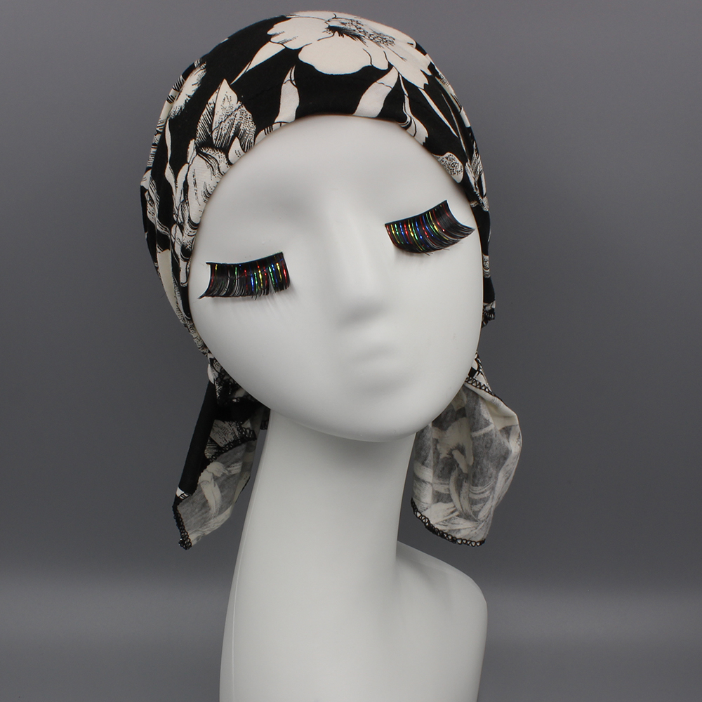 Turban de chimio pour femmes, bonnet pour filles, Skullies, design classique, tête ronde, perte de cheveux, casquette, vêtements de sauna, femme rurale, HAT234