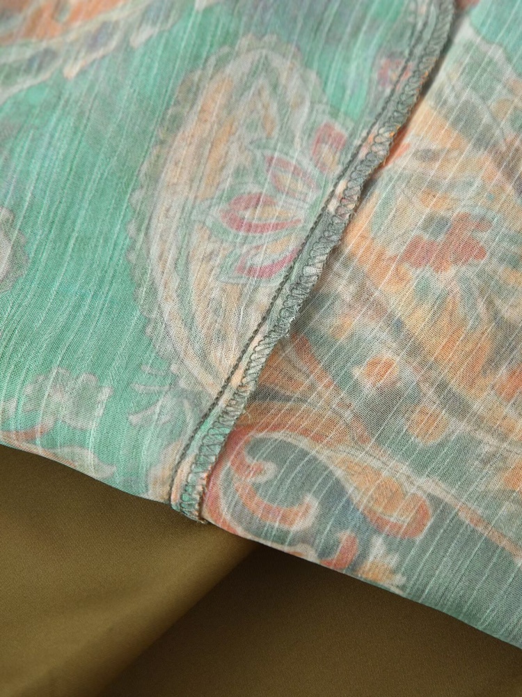 Jupe longue mi-mollet plissée taille haute pour femme, coupe ample, style décontracté vintage, imprimée, toutes saisons, pour les fêtes, Nouveauté 2026
