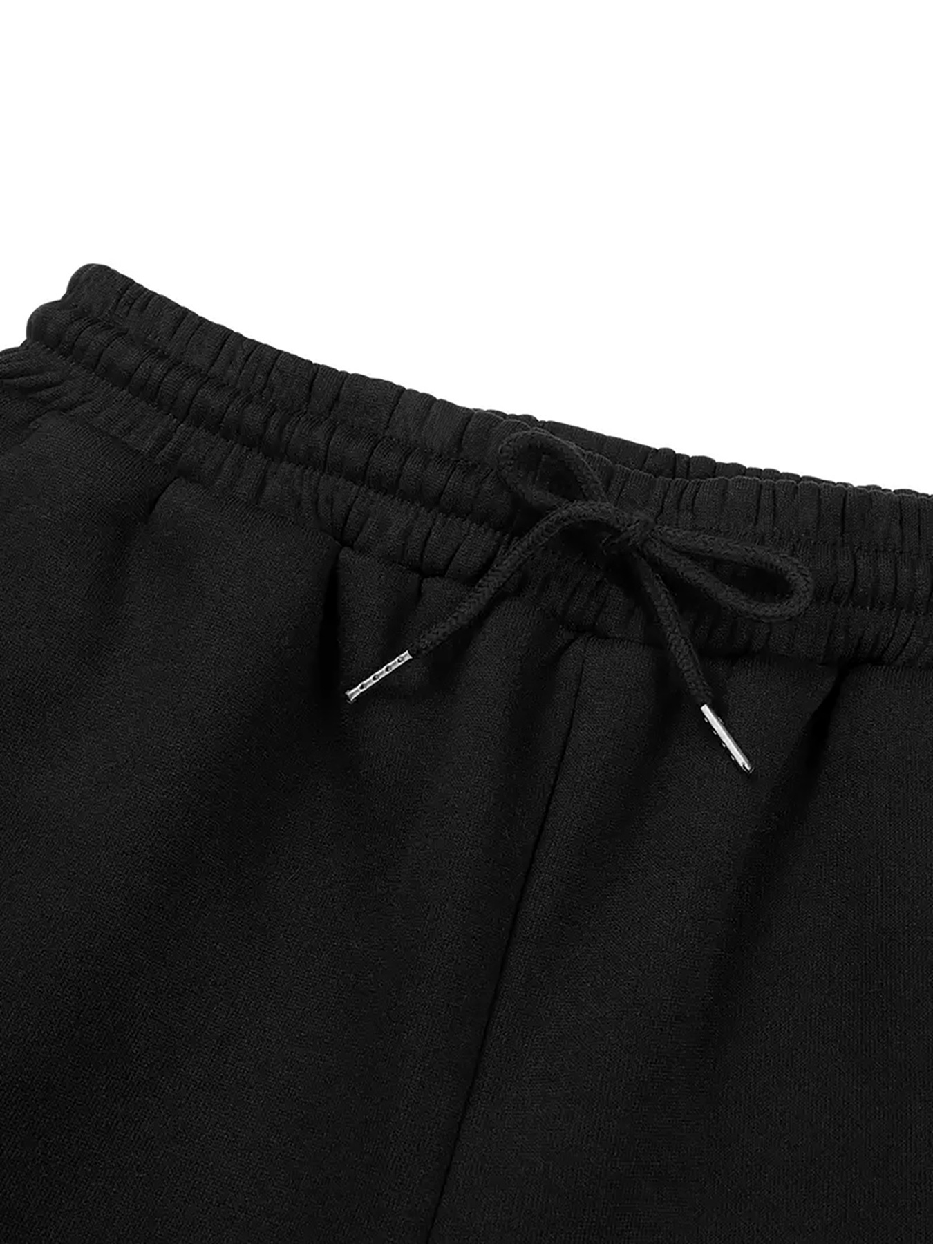 Pantalon de jogging simple à cordon de serrage pour le printemps, l'été et l'automne, pantalon décontracté à jambes larges pour femmes, pantalon de sport décontracté