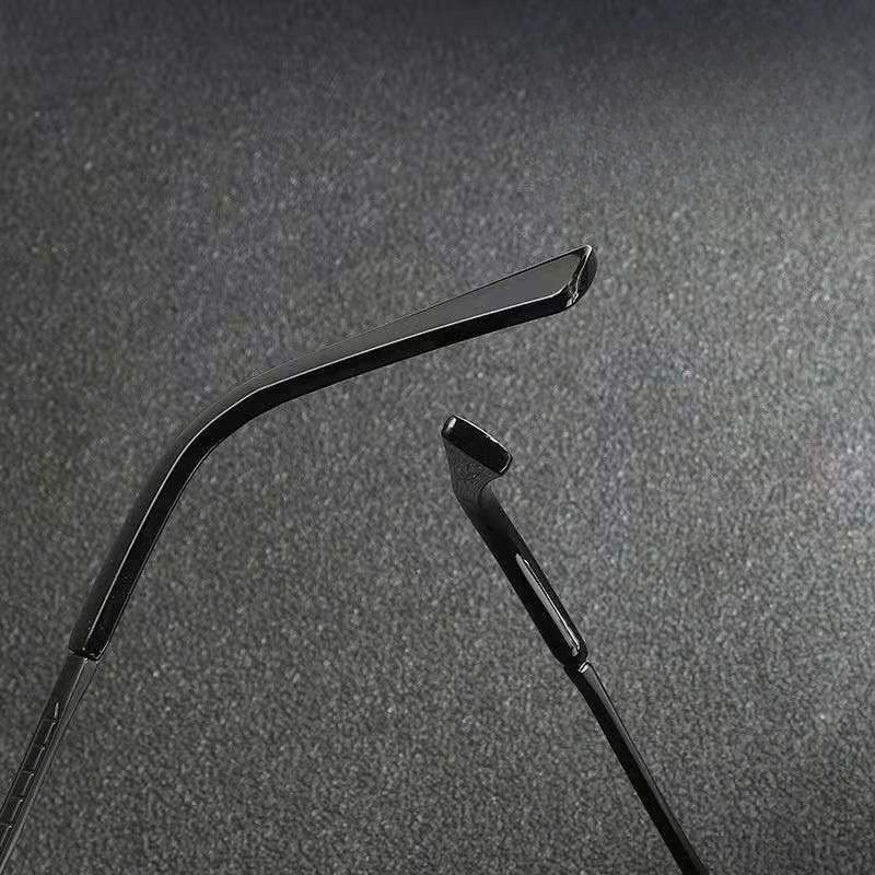 Lunettes de myopie à Double faisceau pour hommes, grande monture, confortables, ombrage solaire, Anti-éblouissement, HD, pour la conduite