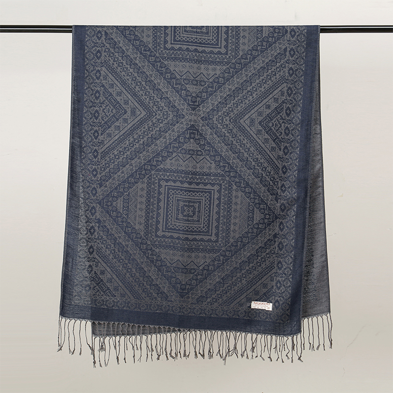 Nouveau hiver écharpe femmes garder au chaud cachemire foulards décontracté concepteur Pashmina foulard gland châle Hijab Wrap
