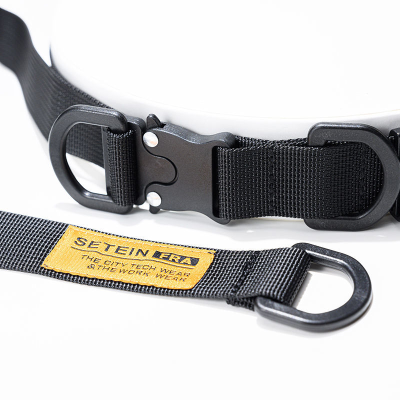 Ceinture tactique avec fonction de boucle, outillage Ins coréen, unisexe, Style gothique, en Nylon étendu, mode tout-assorti