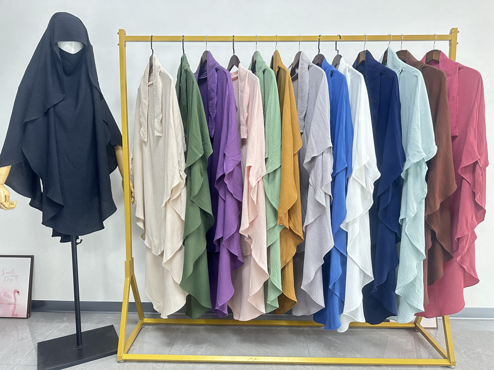 Maillot de Prière Islamique pour Femme Musulmane, Vêtement de Haute Qualité, Niqab, Une Couche, tiens imar Arabe, Hijabs, Ramadan