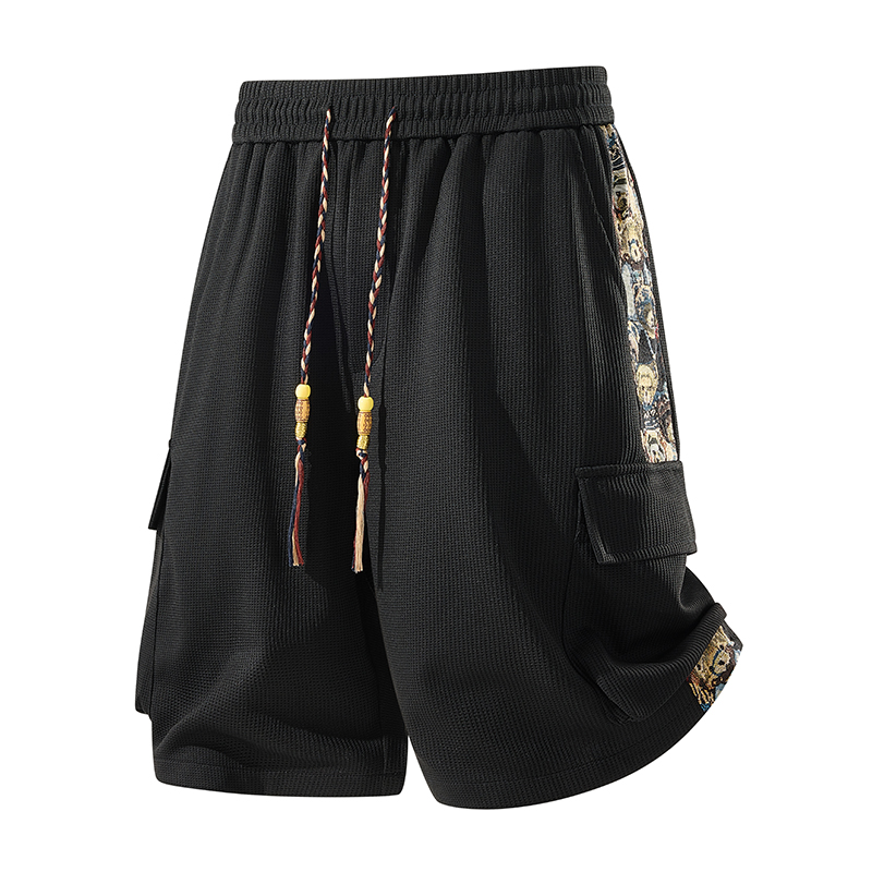 Shorts décontractés pour hommes grande taille 8XL, taille élastique, cargo, multi-poches, pour le basketball et le sport, grandes tailles 42 44 46, longueur genou