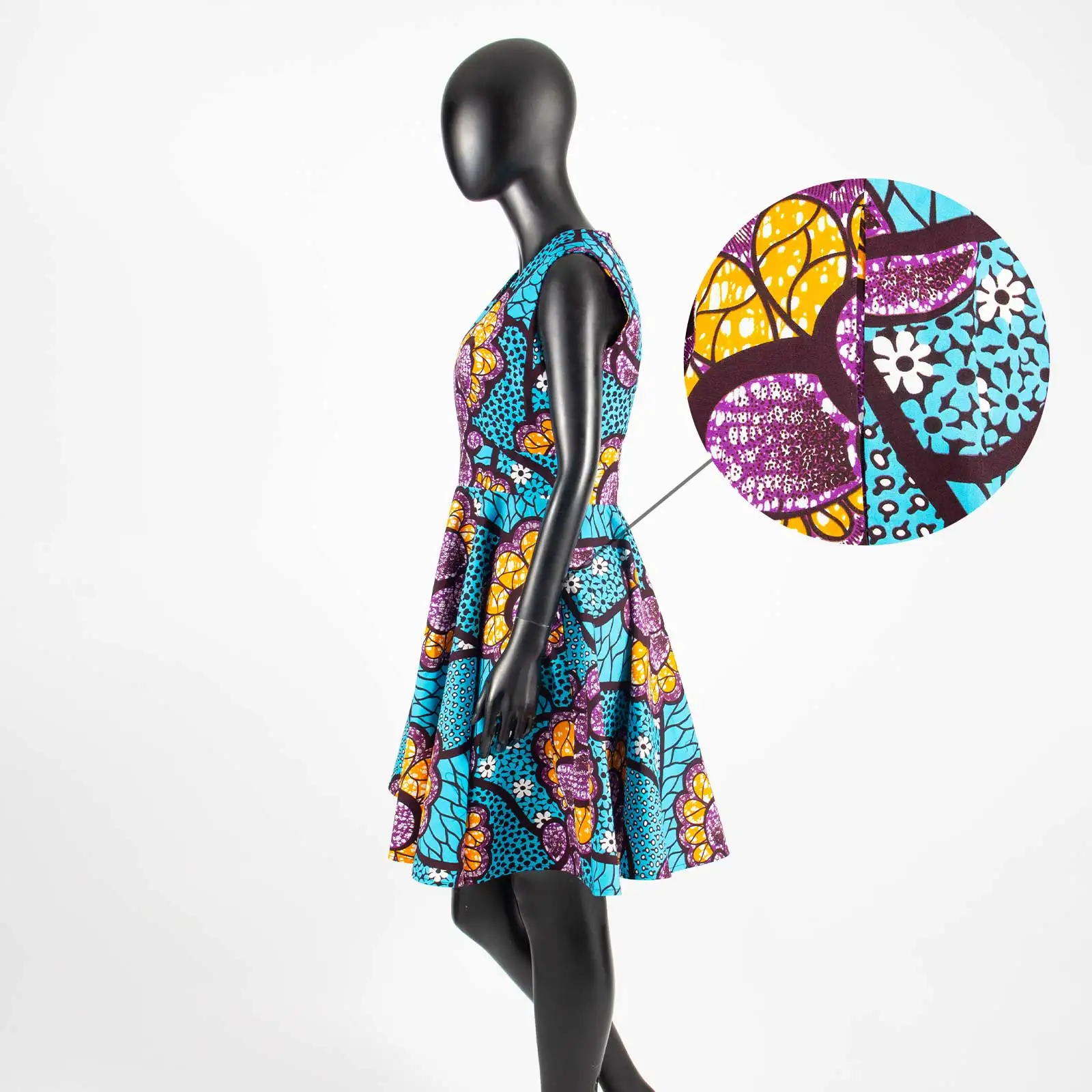 Mini robes africaines pour femmes vêtements africains Robe Africaine Bazin Riche Robe Maxi pour dame Sexy A 722523
