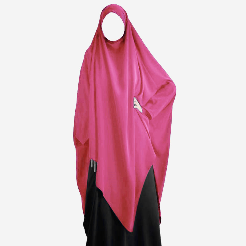 Eid à capuche musulman longue Khimar femmes Hijab Maxi robe vêtement de prière Djellaba Jilbab Abaya Ramadan robe islamique Niqab Burka Jubah
