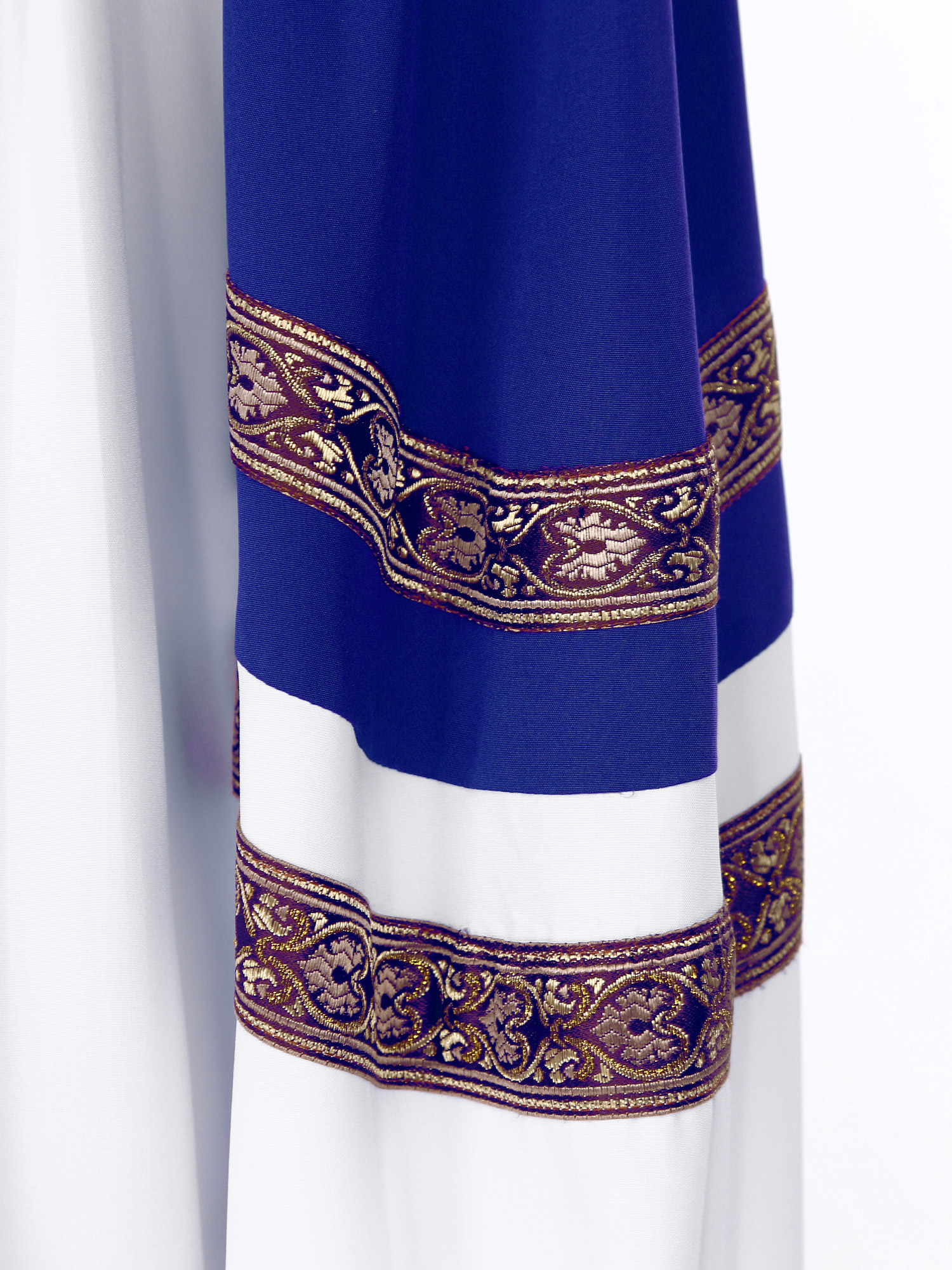 Robe de pasteur à manches longues pour hommes et femmes, robe de chorale d'église, costume de cosplay de clergé catholique d'Halloween, robe de prêtre chrétien à fermeture éclair