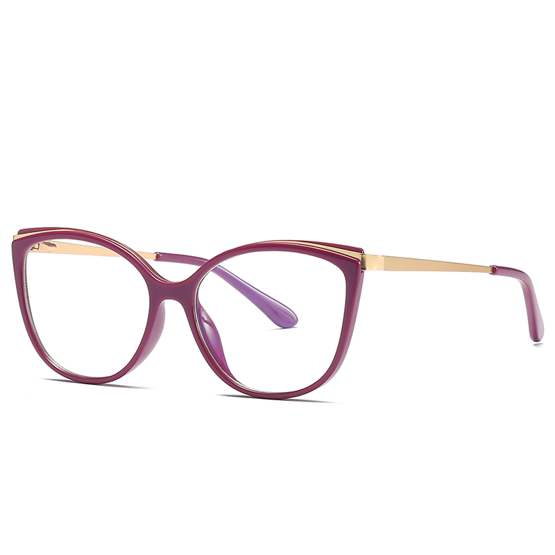Lunettes à monture œil de chat pour femmes, monture élégante, très légère, nouvelle collection