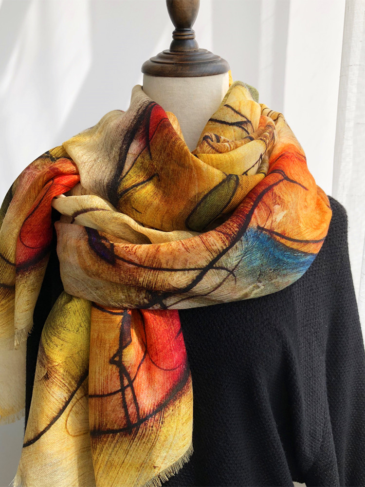 Pashmina pur cachemire châle écharpes pour femmes hiver Designers chaud cachemire cape 200 100 Foulard Hiver Femme Cachemire glands