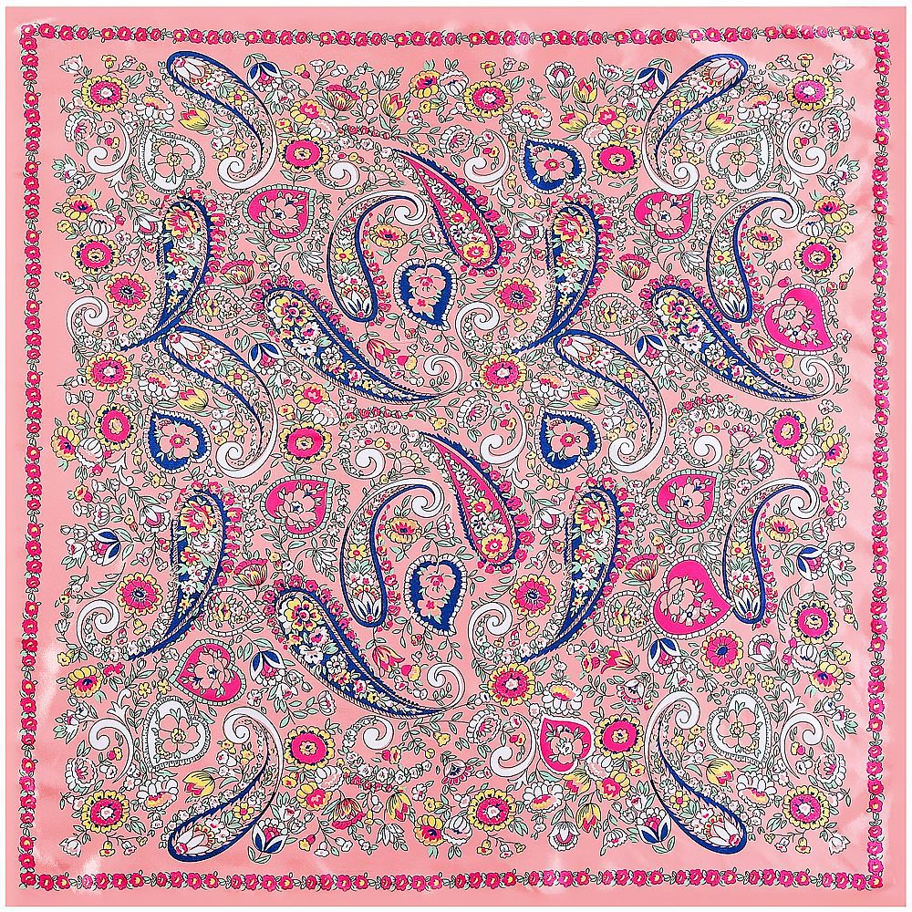 Écharpe en soie Maitong 90 cm, imprimé floral rétro, grand foulard carré pour femmes, tendance, protection solaire, polyvalent pour tous les âges