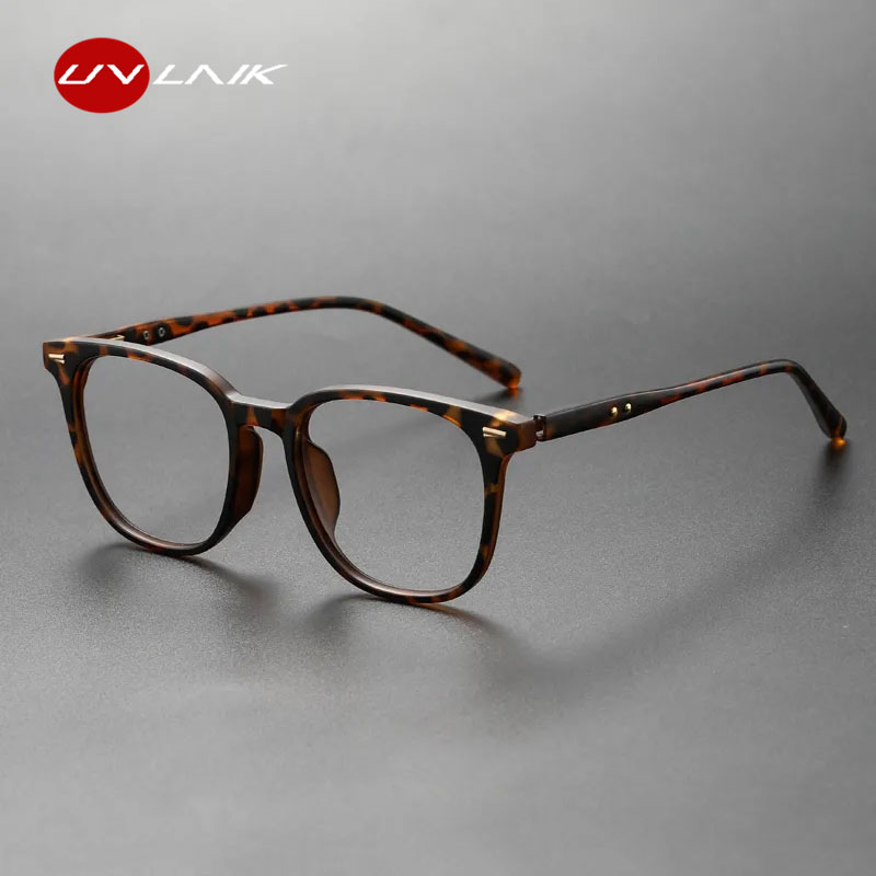 Mode myopie lunettes optiques cadre femmes Vintage grand cadre lunettes pour grand visage rétro Anti lumière bleue lunettes d'ordinateur