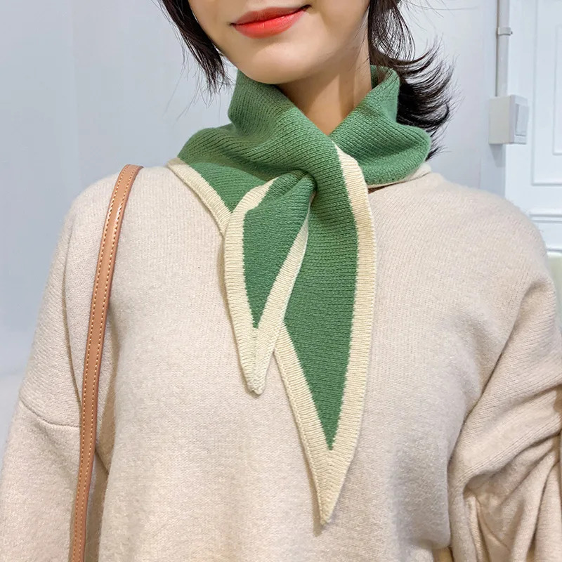 Faux colliers chauds pour femmes, petit châle, écharpe en tricot, chemise pour filles, faux col pour robe pull, chemise, col détachable, automne