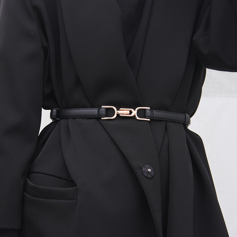 Ceintures polyvalentes simples et à la mode pour femmes, accessoires de robe, ceintures cintrées à la taille réglables de Style coréen