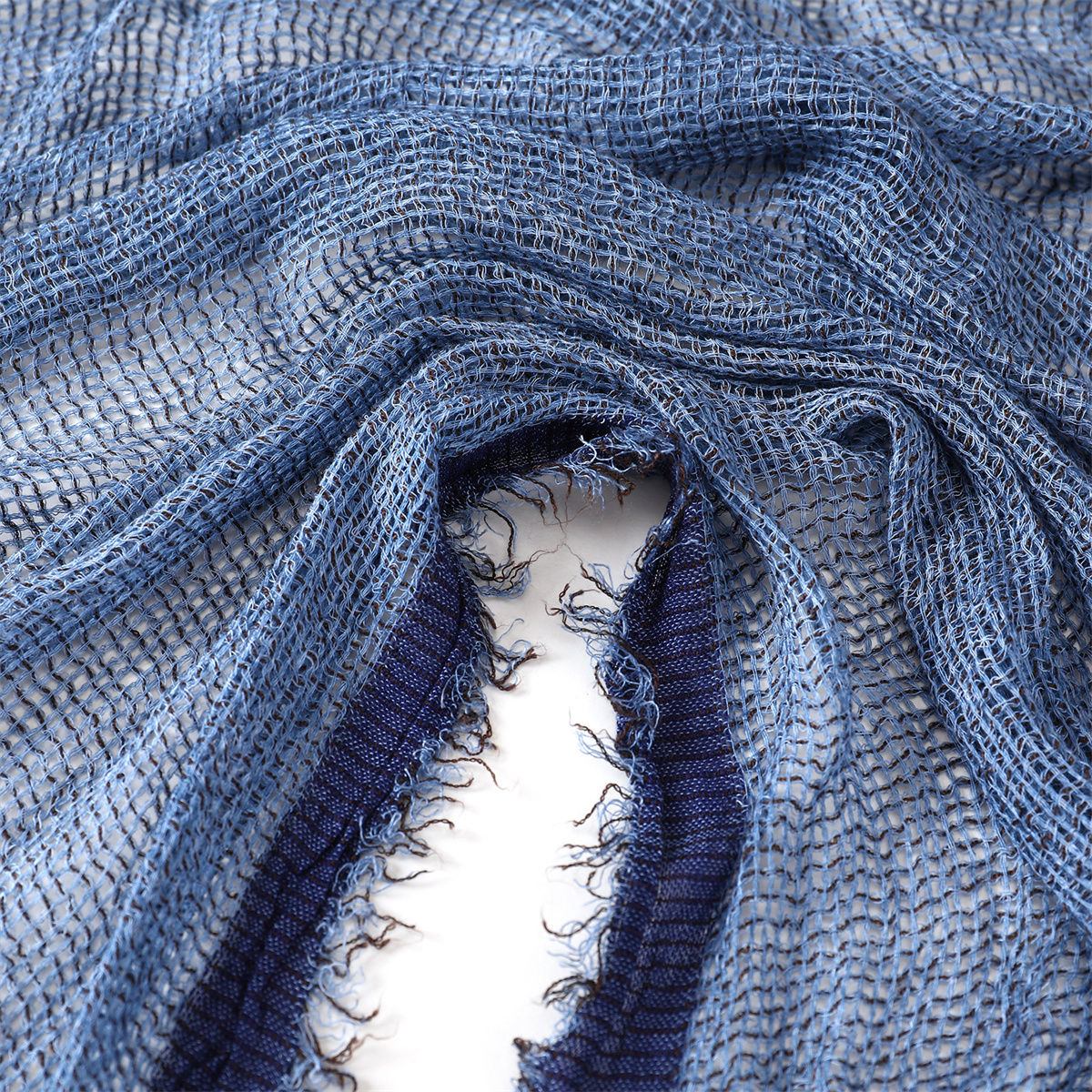 Écharpe en coton et lin rayée tendance pour hommes et femmes, respirante, chaude, pour les voyages en extérieur, avec franges courtes, châle, écharpe enveloppante