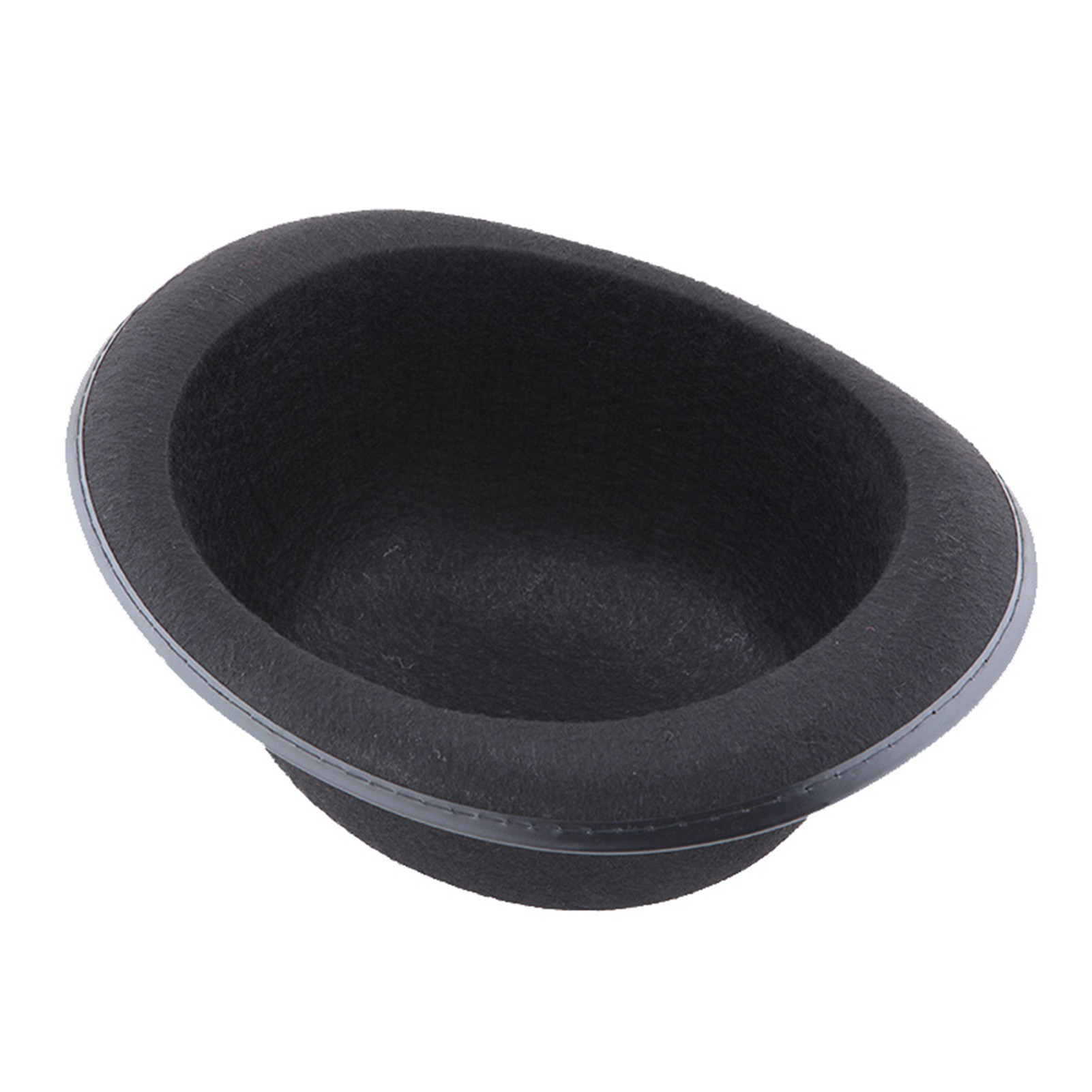 Chapeau Bombin Unisexe Noir, Chapeau de Magicien, Chapeau de Scène pour Spectacles, Théâtre, Fêtes et Cosplay