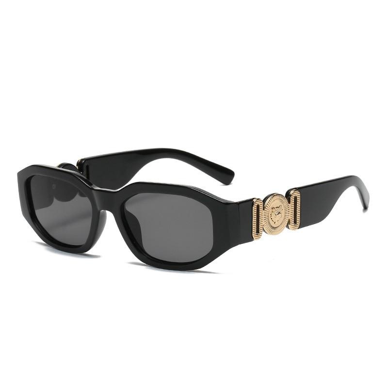 Femmes D'été Lunettes De Soleil Rectangle Lunettes De Soleil Mode Irrégulière Unique Designer Lunettes