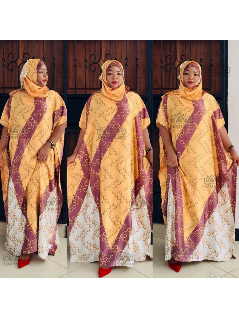 Robe de soirée traditionnelle en mousseline de soie, taille libre, avec écharpe, pour femmes, nouvelle collection