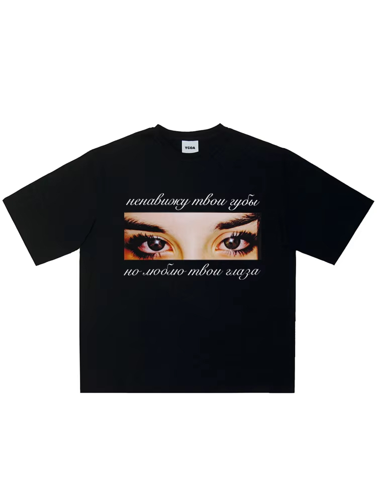 T-Shirt à Manches Courtes en Coton pour Homme, Streetwear, Vintage, Y2k, à la Mode Coréenne