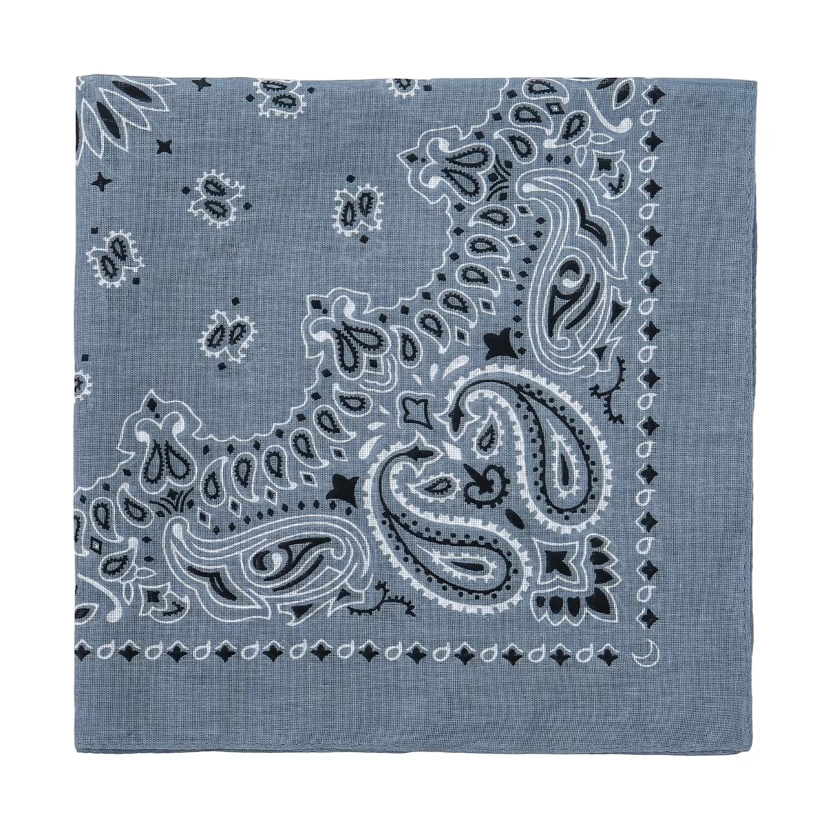 Nouvelle Écharpe Carrée en Coton Imprimé Paisley Tendance 2026 – Bandana Hip-hop pour Hommes et Femmes, Bandeau Cheveux Moto